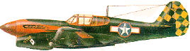Curtiss P-40 Warhawk, Tomohawk, Kittyhawk - pursuit aircraft